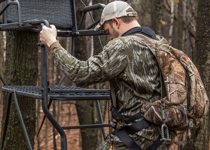 Hawk Sasquatch 1.5-Man Ladder Stand, Black, One Size