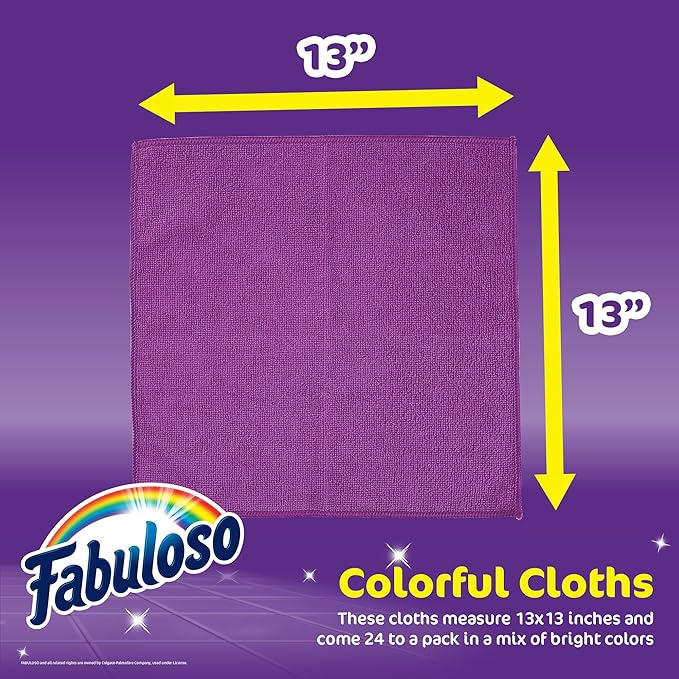 Fabuloso Microfiber Cleaning Cloths