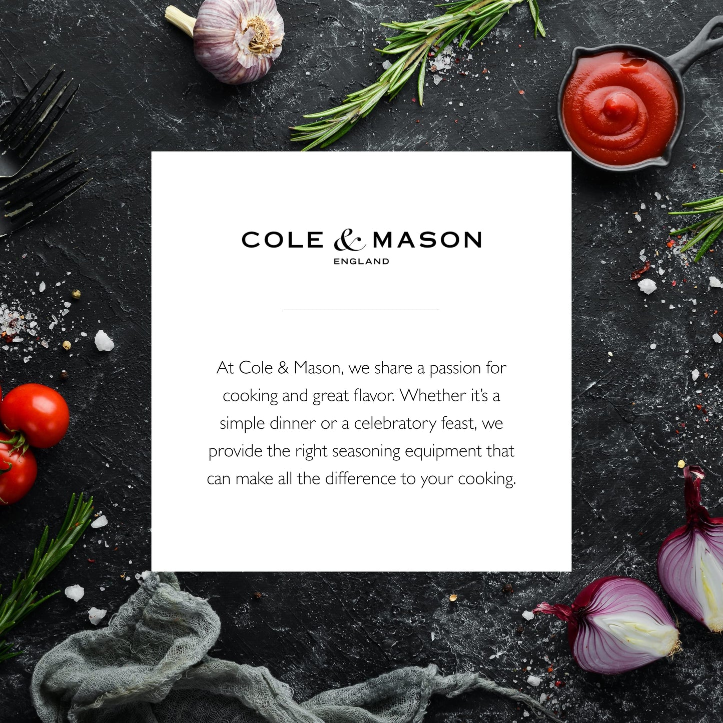 Cole & Mason Hampstead Electronic Salt Mill - Electric Salt Grinder Set - Adjustable Electric Spice Grinder - Kitchen Tool & Gadget - Hand Wash - Stainless Steel