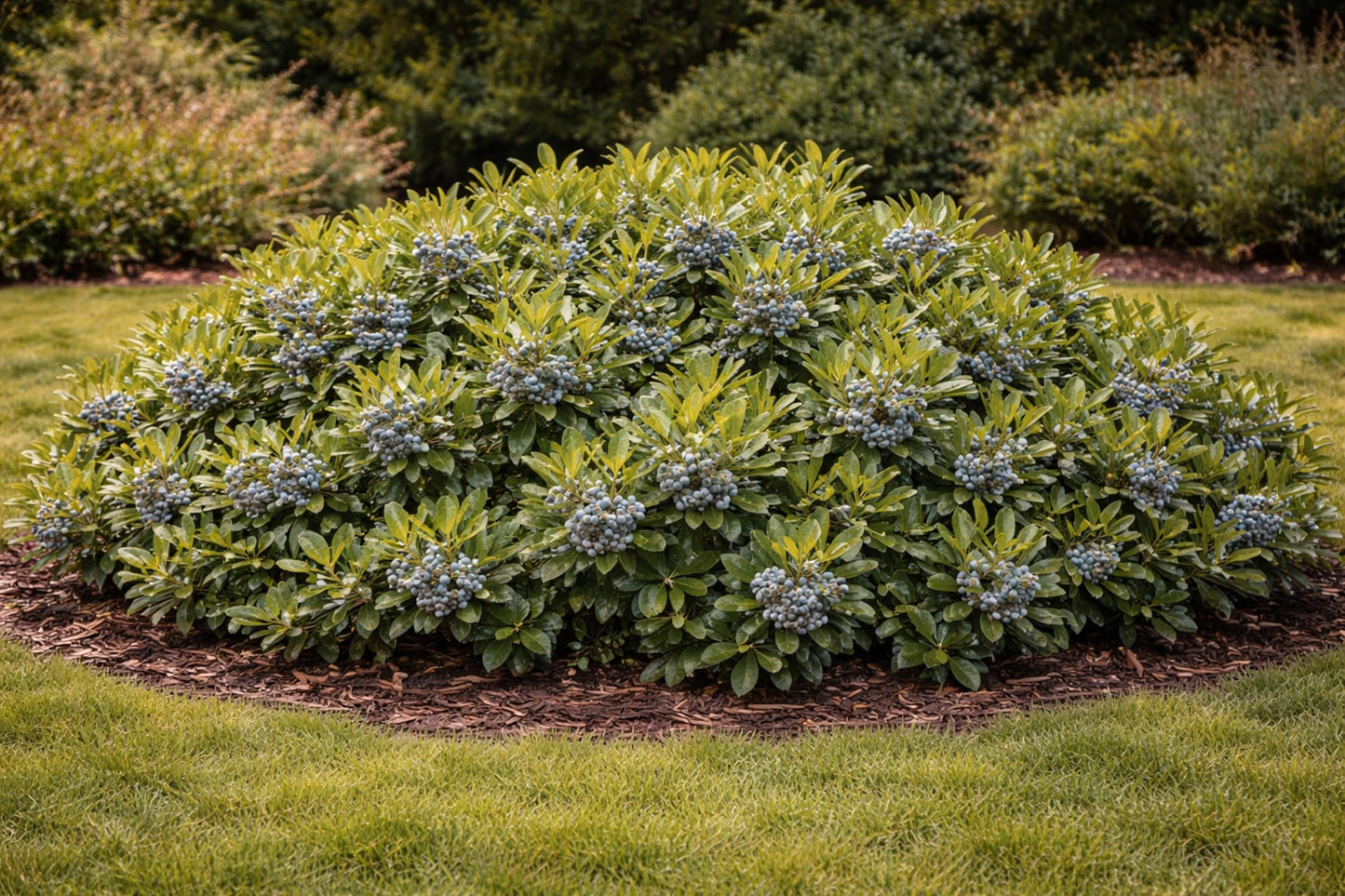 Bayberry Live Plant – Myrica pensylvanica Native Shrub – Fragrant Evergreen Foliage with Gray Berries – Hardy Landscape & Wildlife Garden Plant (2 Plants)