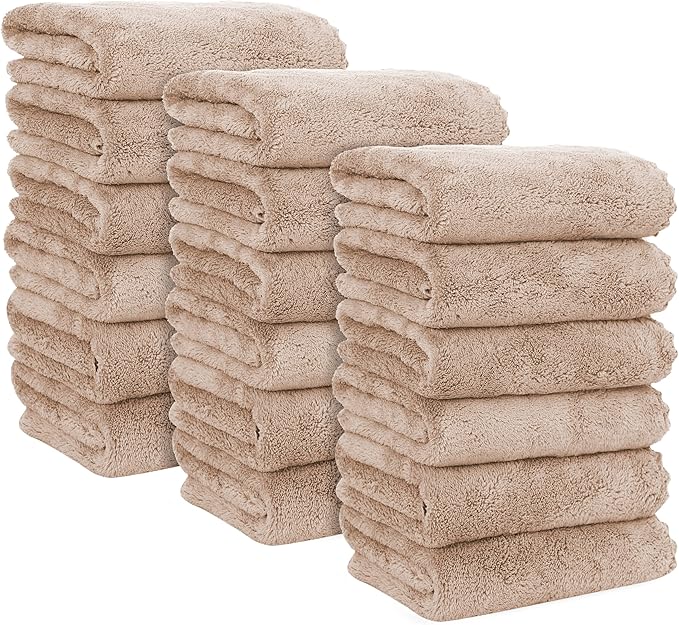 MOONQUEEN 18 Pack Premium Hand Towels