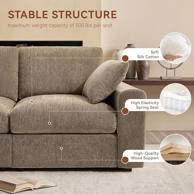 Ihanherry Cloud Sectional Couches