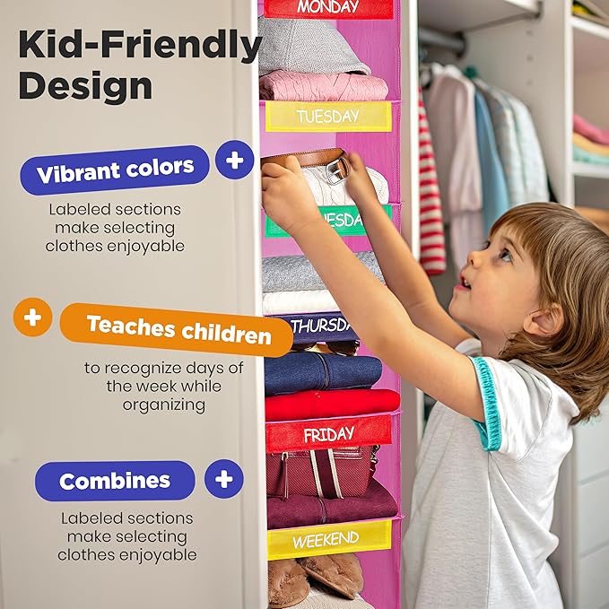 Handy Laundry Hanging Clothes Organizer