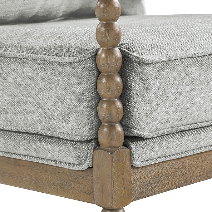 OSP Home Furnishings Fletcher Spindle Accent Chair