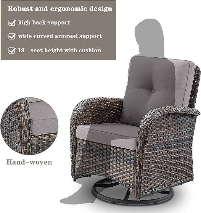 Belord Small Conversation Sets Patio Funiture