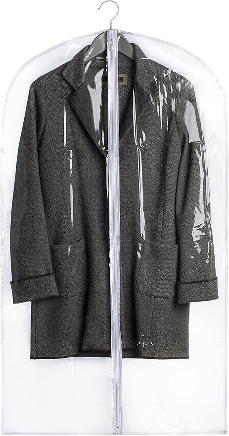Handy Laundry Clear Vinyl Garment Bag