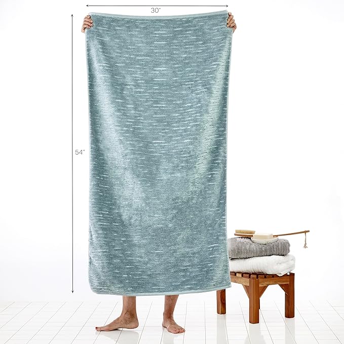 SKL Home CloudSoft Cotton Luxury 4 Pc Bath Towel Set