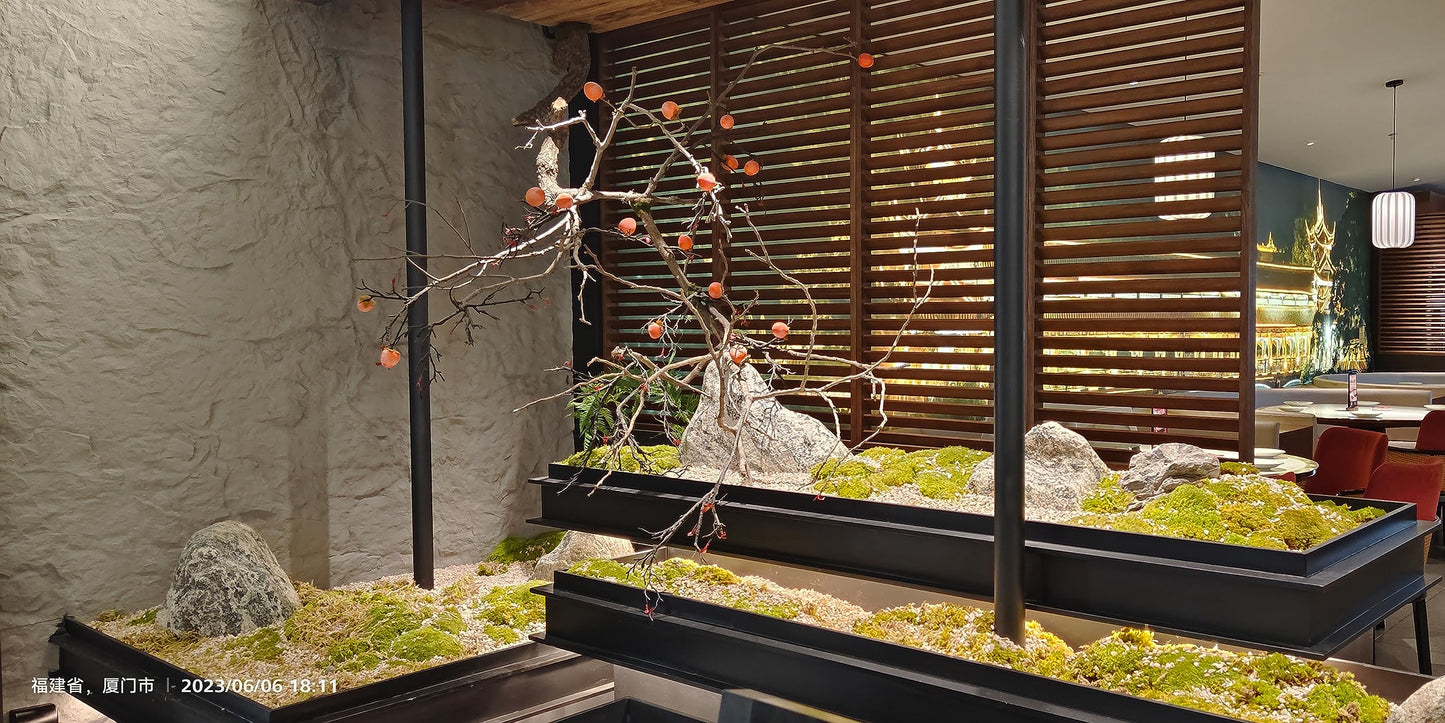 Faux Stacked Stone Panel, FRP 3D Rock Panels Split Rock Titles for Interior Exterior Wall Restoration and Covering, B1 Fire Protection Tiles Cladding, 3D Wall Decor(Cement Grey)