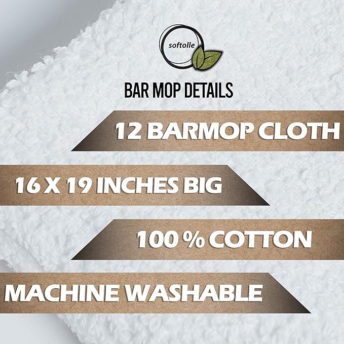 Softolle Bar Mop Towels