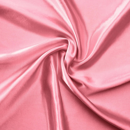 Juicy Couture Full Size Satin Bed Sheet Set, Deep Pocket Silky Full Sheet Set with 1 Fitted Sheet, 1 Flat Sheet, and 2 Pillow Case, Wrinkle Resistant and Anti Pilling Bed Sheets - Rose Pink