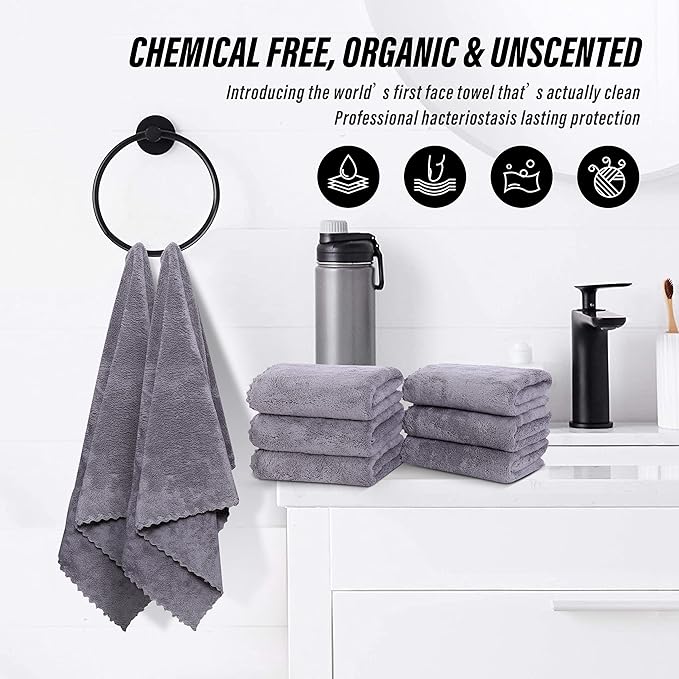 MOONQUEEN 18 Pack Premium Hand Towels