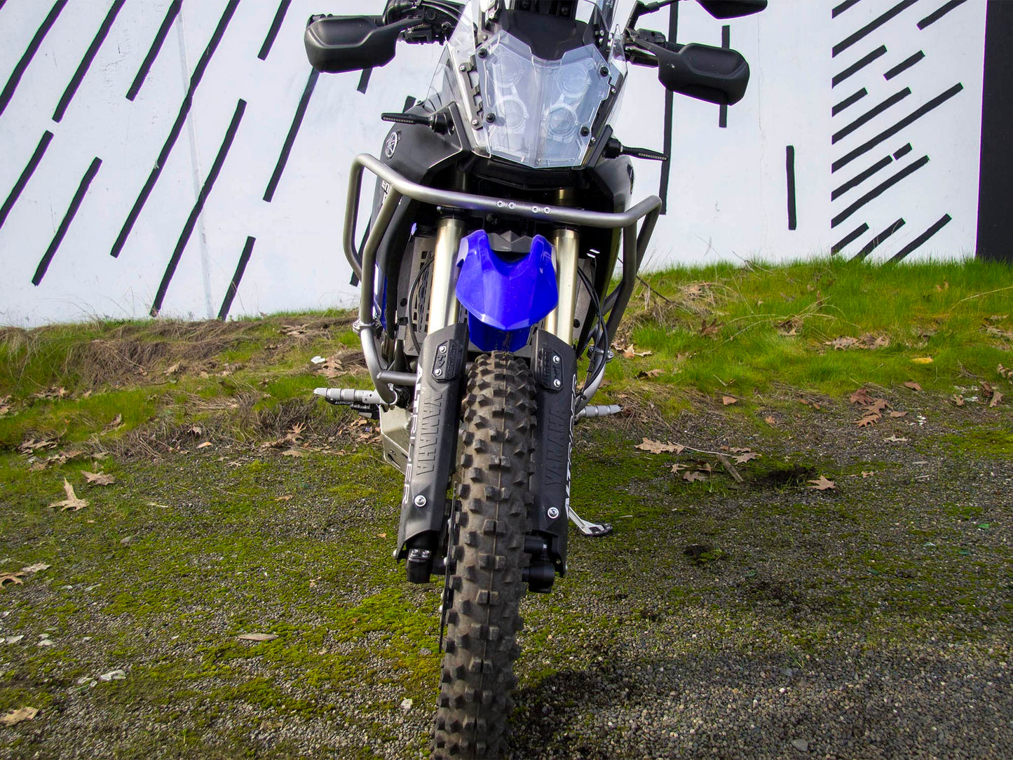AltRider Universal Highway Pegs for Crash Bars Compatible With 1 Inch (25 mm) Diameter Bars - Heavy Duty, Rust-Resistant Motorcycle Foot Pegs with Non-Slip Clamp – Ideal for Long Rides - Silver