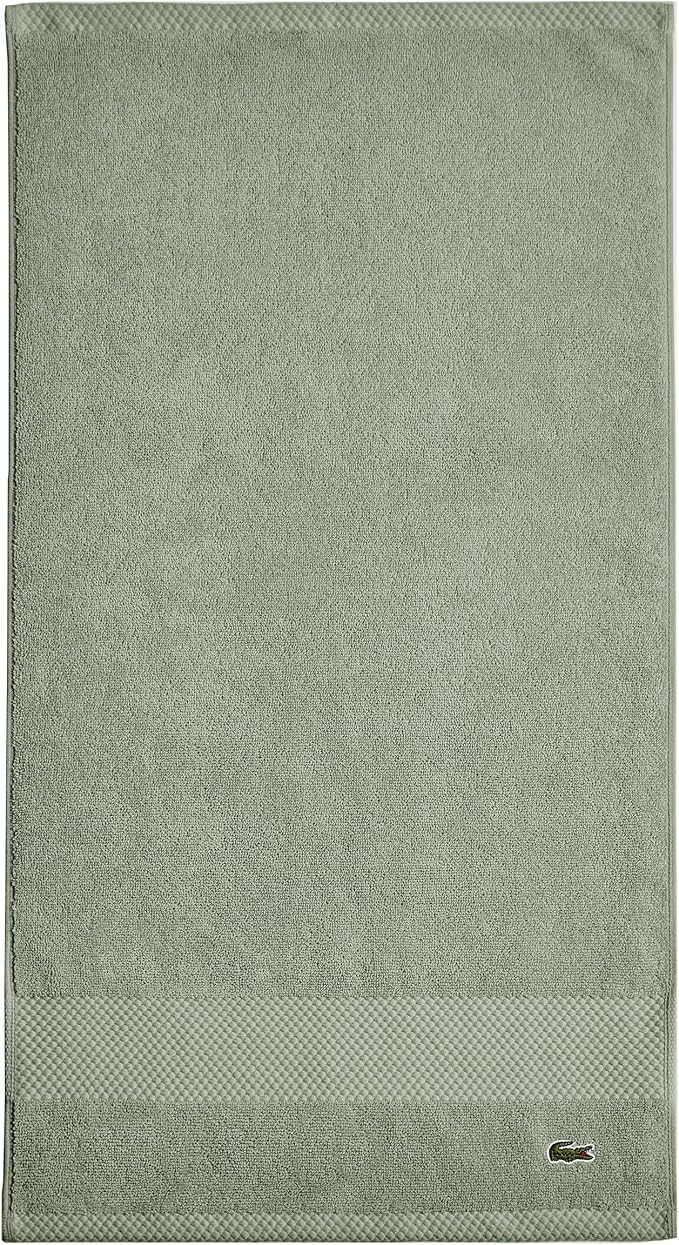 Lacoste Heritage 100% Supima Cotton Hand Towel, Premium Super Soft Bath Towel