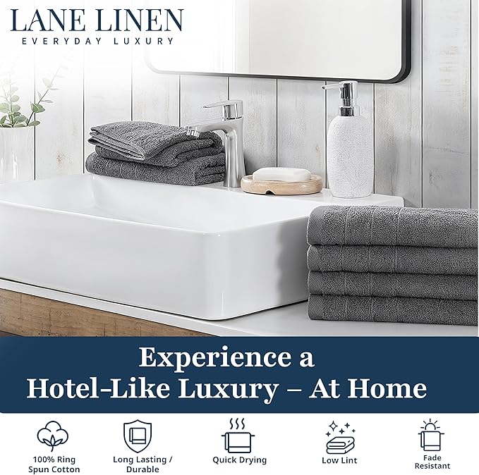 LANE LINEN Hand Towels for Bathroom