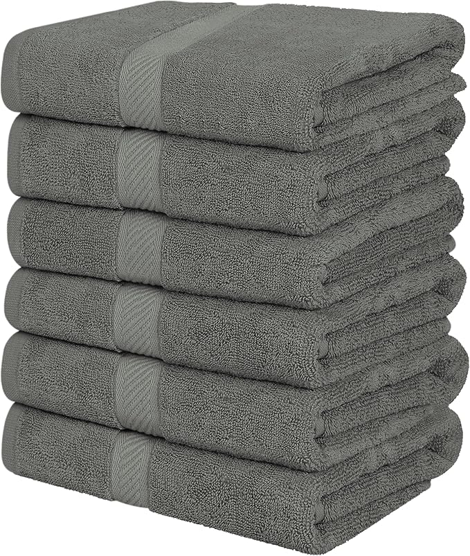 Utopia Towels 18 Pack Bath Towel Set, 500 GSM 100% Ring Spun Cotton Medium
