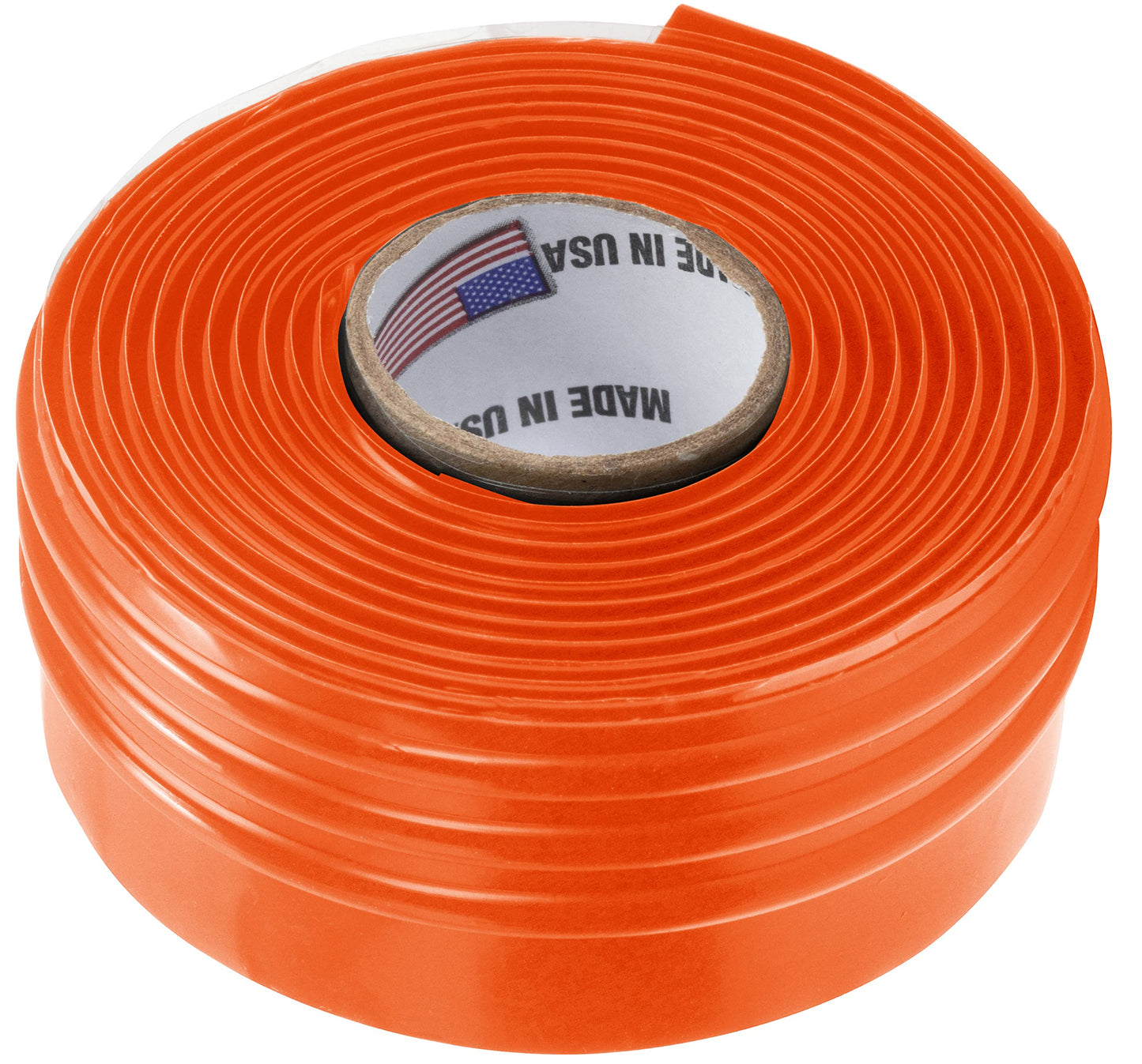 Silicone Rubber Grip Wrap for Tool Handles, Fitness and Sporting Equipment - Orange 1.7mm x 60in