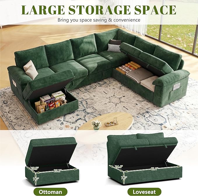 108 Inch Modular Sectional Sofa