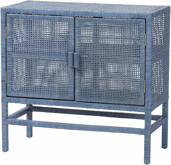 Bali & pari Vivan Natural Rattan Storage Cabinet