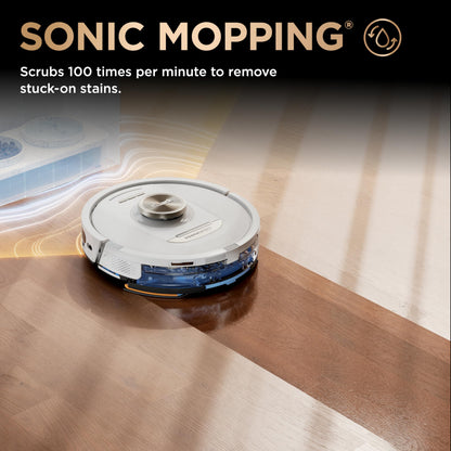 Shark AV2501S AI Ultra Robot Vacuum, with Matrix Clean, Home Mapping, 30-Day Capacity HEPA Bagless Self Empty Base, Perfect for Pet Hair, Wifi, Dark Grey