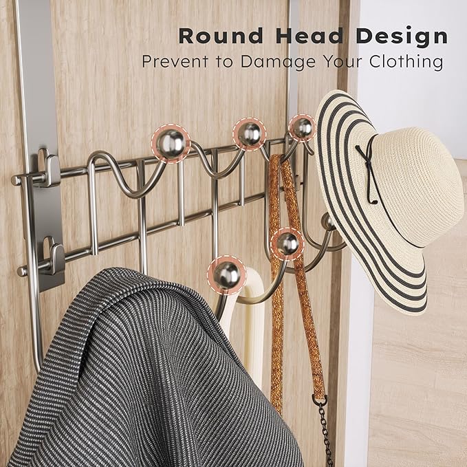 Consumest Over The Door Hooks Organizer