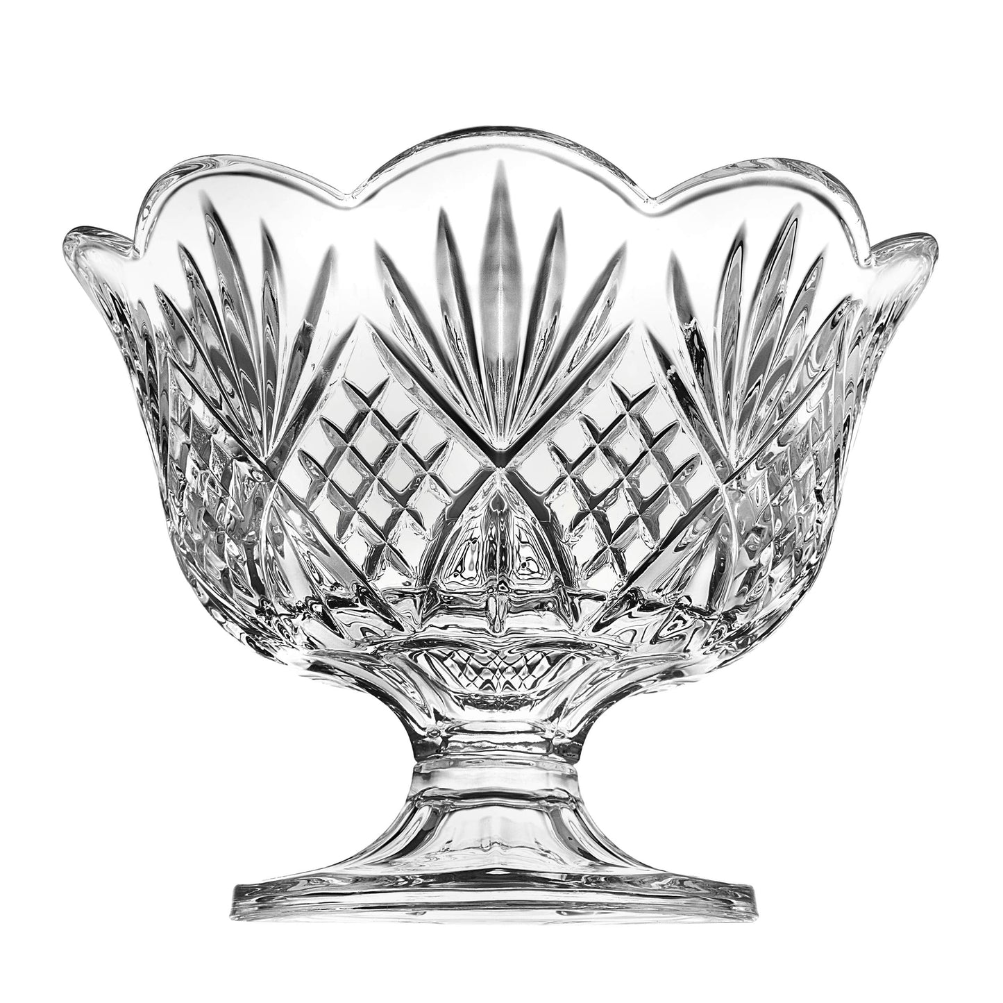 Godinger Dublin Centerpiece Glass Bowl