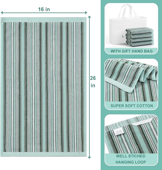 SALAS Premium Cotton Kitchen Dish Towels