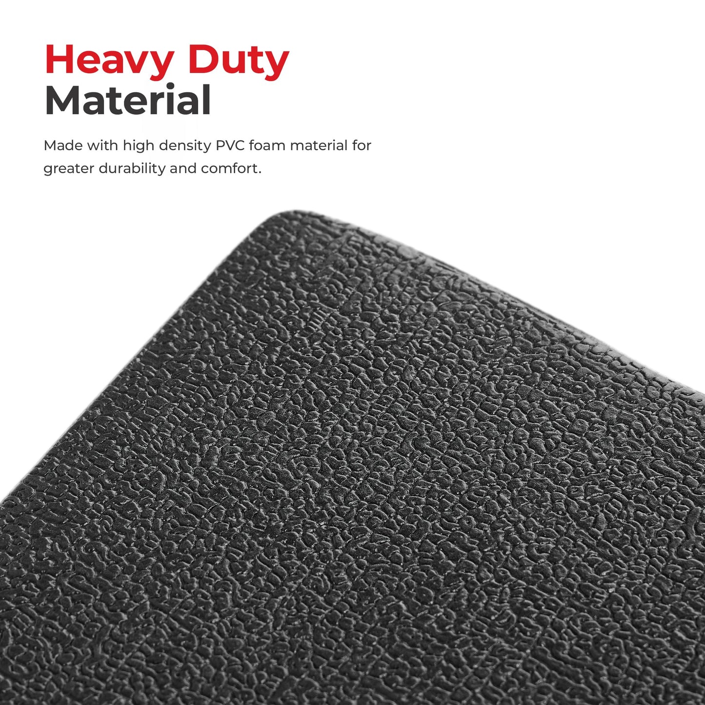 Sunny Health & Fitness Home Gym Mat Floor Protection Non Slip Foam Pad for Treadmill, Bike, Elliptical, Workout, Fitness & Exercise Equipment - Available in 4 Size Options