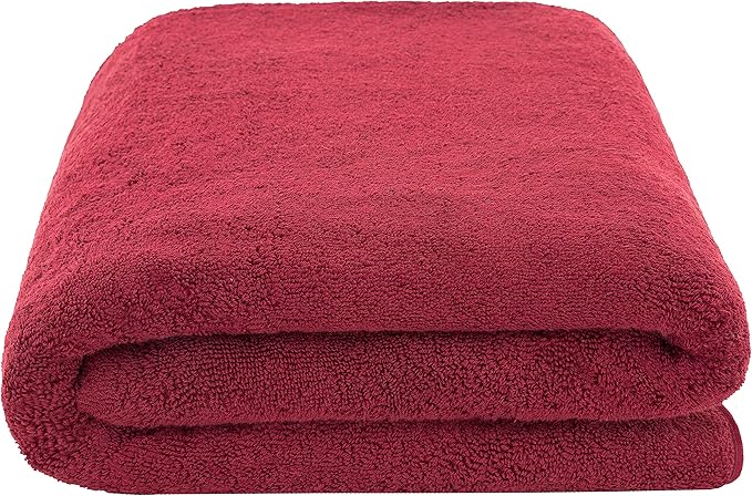 American Soft Linen 100% Cotton 600 GSM Turkish 40x80 Oversized Bath Towel Sheet