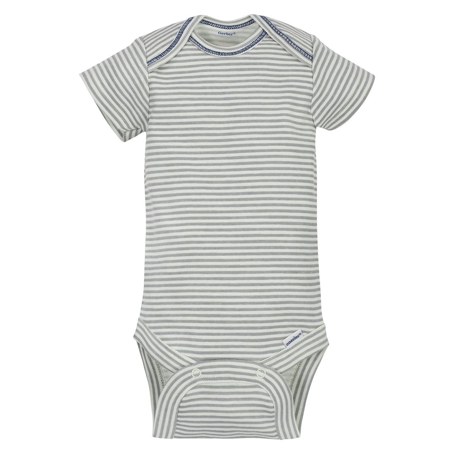 Gerber Baby Boys 5-Pack Short Sleeve Variety Onesies Bodysuits Hedgehog 0-3 Months