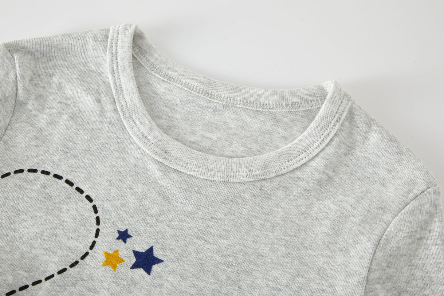 SOIBEEN Pyjamas for Boys Space Planet Nightwear Cotton Clothes Kids Sleepwear Long Sleeve PJs Set 4 Piece Outfit Xmas Gift 6 Years