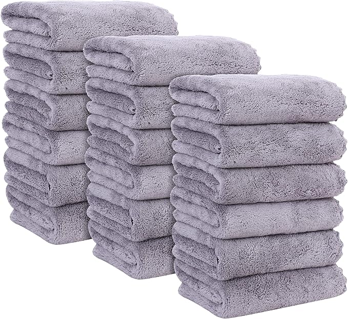 MOONQUEEN 18 Pack Premium Hand Towels