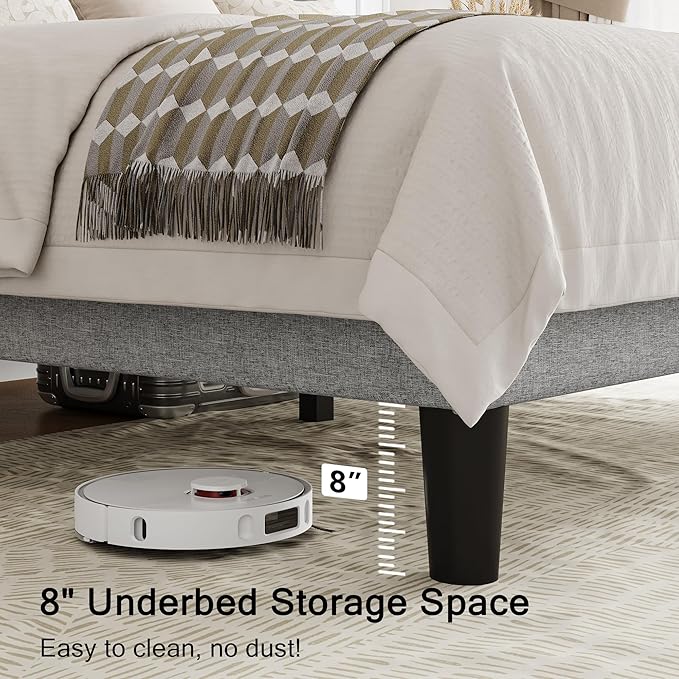 Einhomn Queen Size Platform Bed Frame