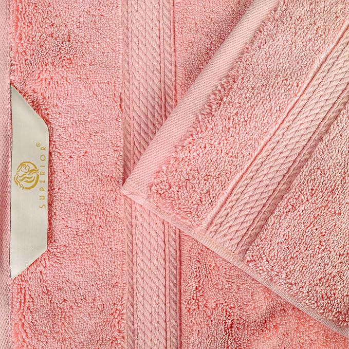 Superior Egyptian Cotton Pile 9 Piece Towel Set, Includes 3 Bath, 3 Hand