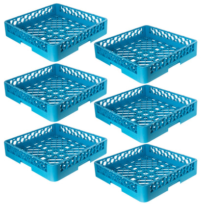 Carlisle FoodService Products RB14 OptiClean Bowl/Open Rack, Blue (Pack of 6)