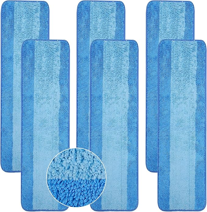 6 Pack Microfiber Cleaning Pads are Compatible