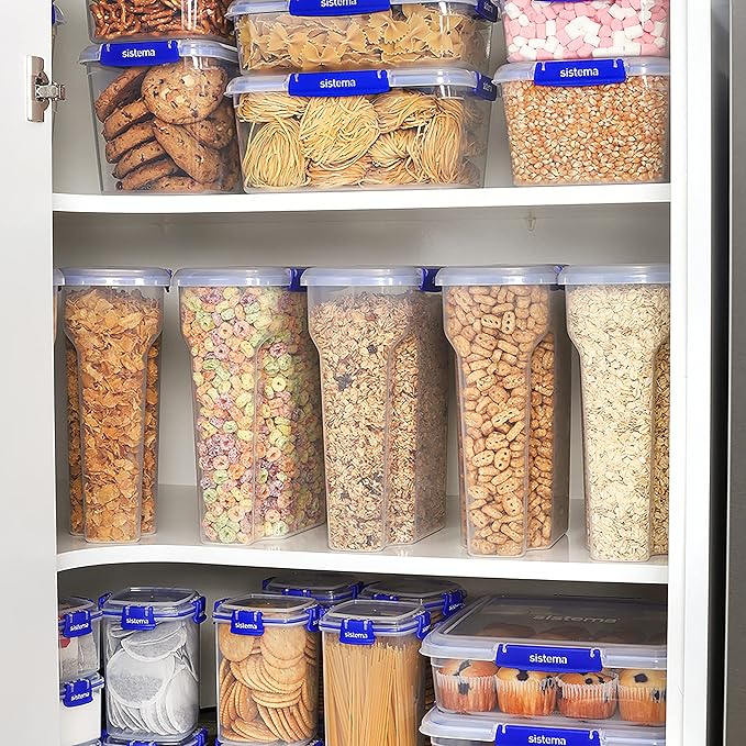 Sistema KLIP IT PLUS Cereal Storage Container | Airtight 4.2 Litre Food Pantry