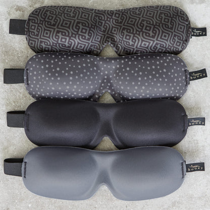 Bucky 40 Blinks No Pressure Printed Eye Mask for Travel & Sleep, Foil, One Size