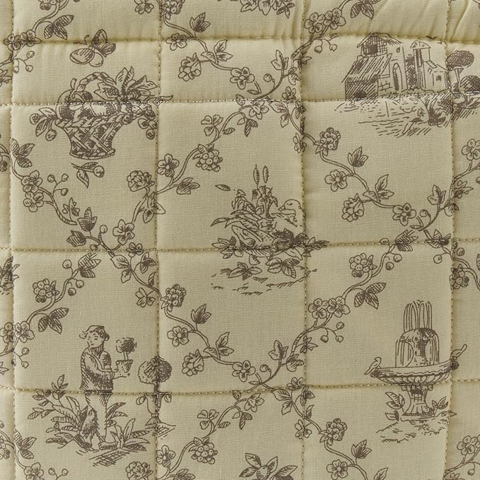 Quilted Fabric Storage Basket