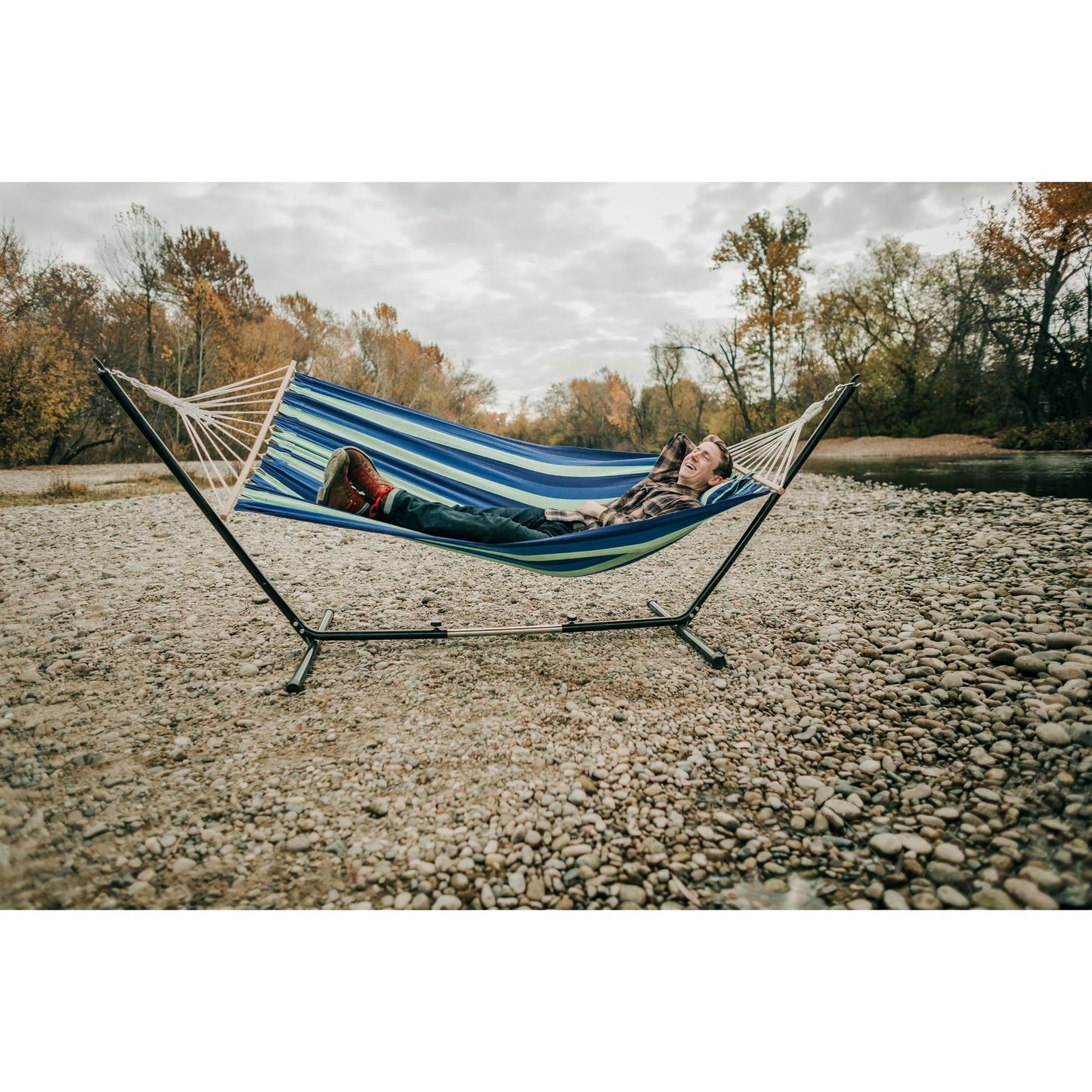 Stansport Cayman Oversized Single Hammock & Stand Combo (31190)