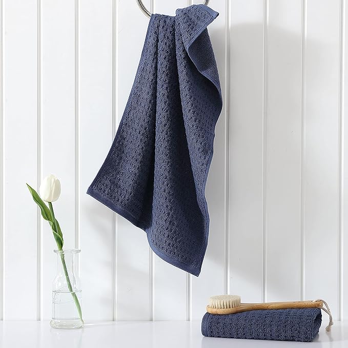 Tommy Bahama- Hand Towel Set, Highly Absorbent Cotton Bathroom Decor, Low