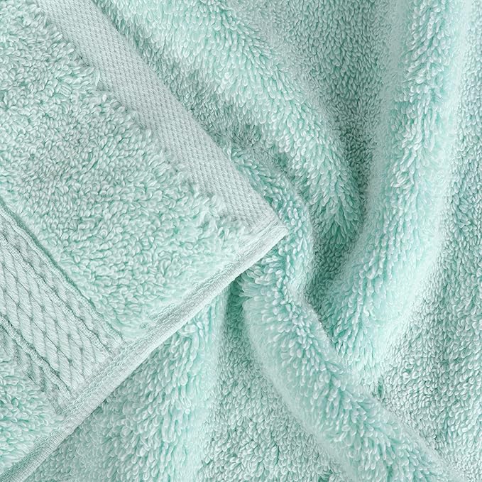 SUPERIOR Egyptian Cotton Pile Bath Sheet Set of 2, Ultra Soft Luxury Towels