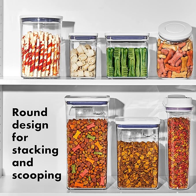OXO Good Grips Pet POP Container – 3.3 Qt/3.1 L |Ideal