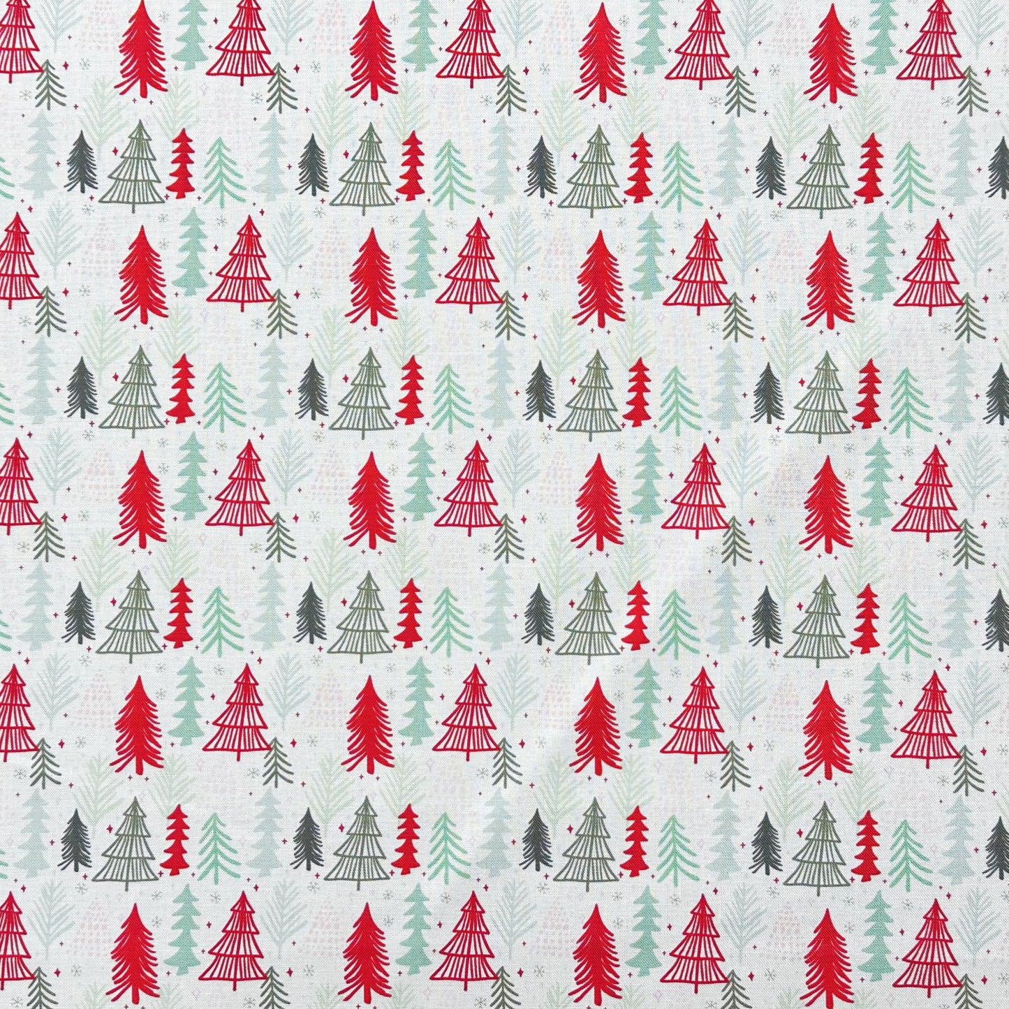 SZRUIZFZ 14Pcs Christmas Quilting Cotton Fabric Bundles 18 x 22 Inch Holiday Fabric Snowman Christmas Tree Print Fat Quarters Bundles Decorative DIY for Sewing Crafts Patchwork