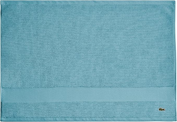 Lacoste Heritage 100% Supima Cotton Tub Mat, Premium Super Soft Bath Towel