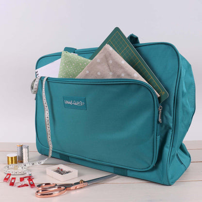 Hobbygift MR4660TEAL Sewing Machine Carry Case, Teal, One Size, 47 x 21 x 33cm