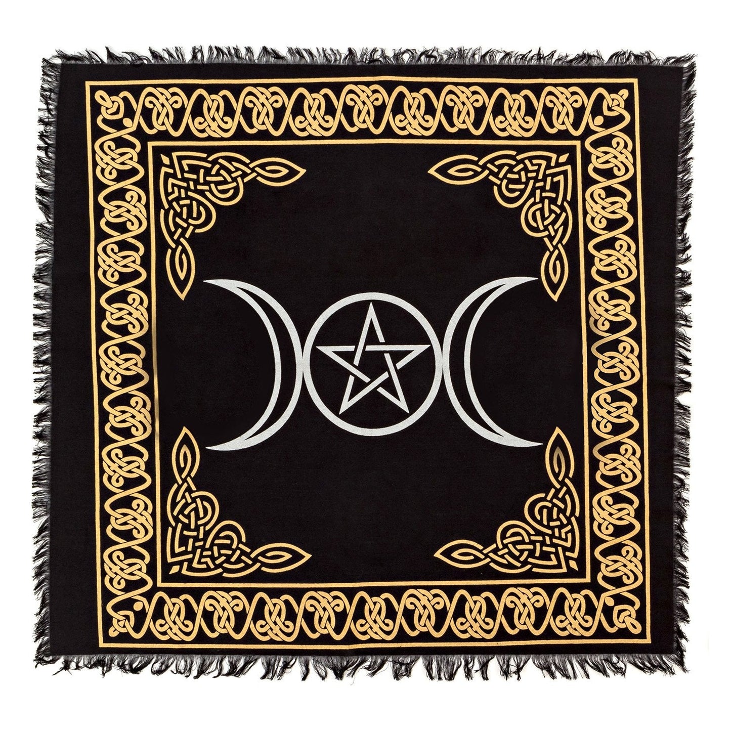 Witchcraft Supplies Starter Kit - 8pc Altar Supplies for Beginners, Spiritual Room Decor, Witchy Gifts - with Tree of Life Offering Bowl, White Sage, Palo Santo, Candles - Alternative Imagination