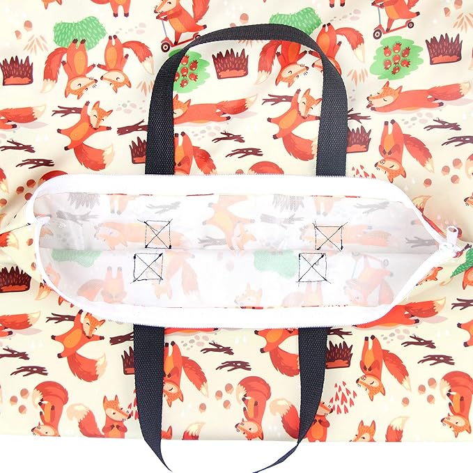 wegreeco Reusable Hanging Wet Dry Cloth Diaper Bag