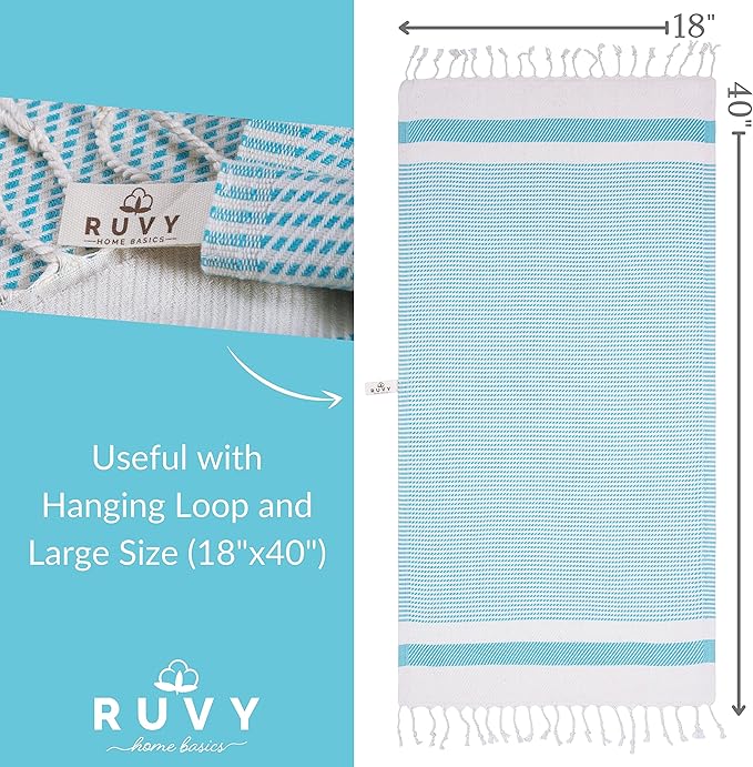Ruvy Home Basics Turkish Hand Towels