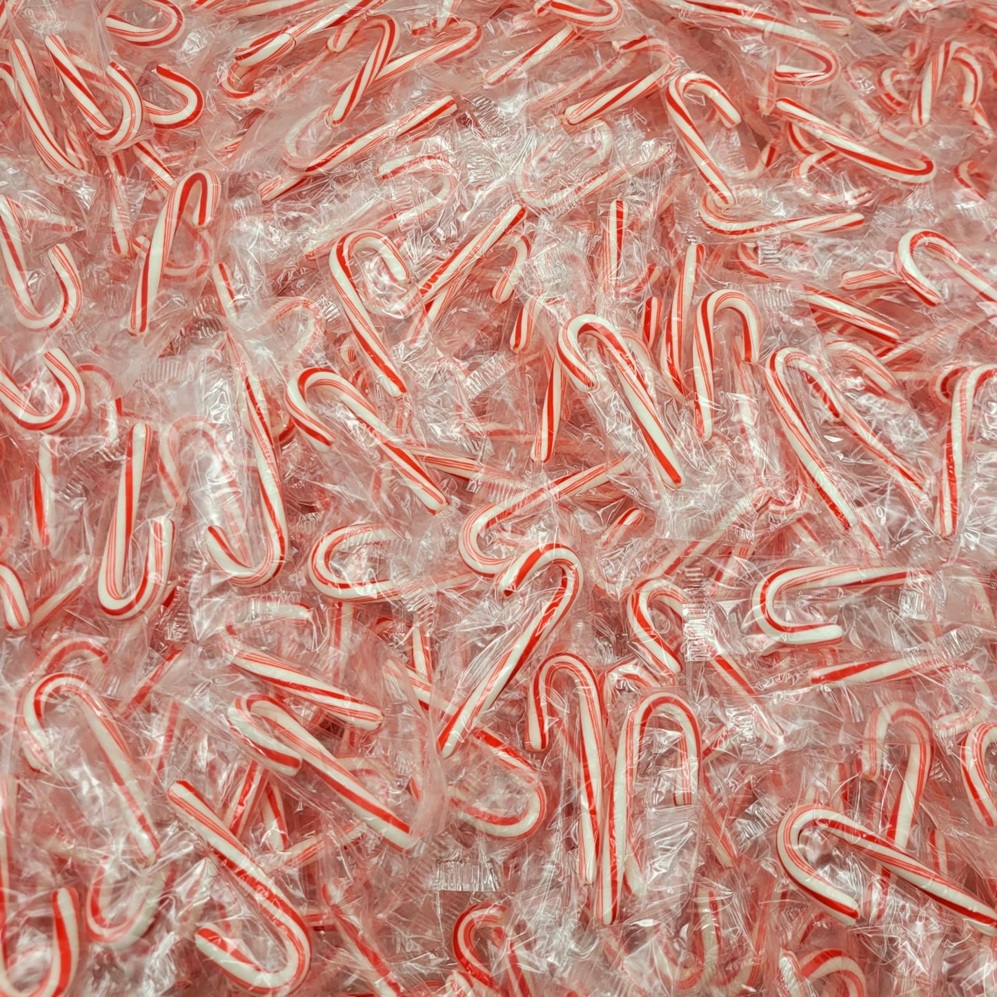 Brachs Mini Peppermint Candy Canes - Mini Candy Canes Individually Wrapped - Bulk Christmas Candy Canes - Bulk Candy Box (Pack of 35)