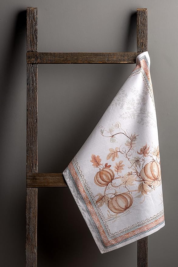 Maison d' Hermine Kitchen Towels Set of 3 100% Cotton 20" x 27.5" Reusable